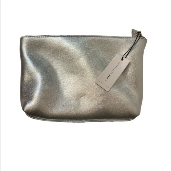 Amy Kestenberg SKYLER MEDIUM NEOPRENE POUCH silver metallic OS - Picture 10 of 10